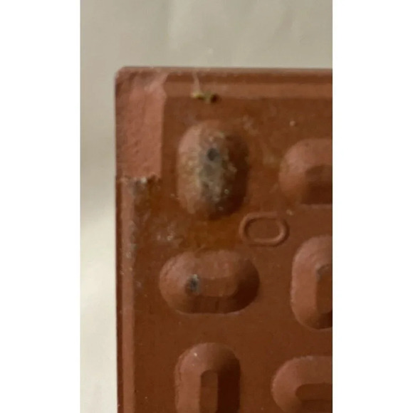 White Dove Bird Red Clay‎ Blue Tile Trivet  Made In Italy 6 Inch - Picture 4 of 4